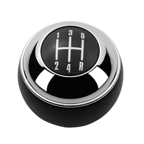 5/6-växlad bilväxlingsknapp Växelspak Handboll för Mini R50 One D R52 R53 Cooper S 3-dörrar 2001 2002 2003 2004 2005-2008-Svart 5-växlad Black 5 Speed