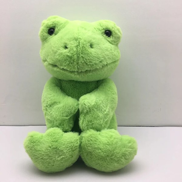 40 cm Grön groda Plyschleksak Bygg en björn Mjuk fylld docka Smile Frog Plyschdocka Leksak Jellycats Högklassig presentrum för barn 35CM