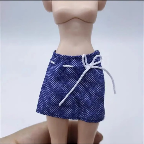 en mängd olika kläder shorts byxor Kjol för 30cm docka mode cool docka gymnasiedocka APRICOT