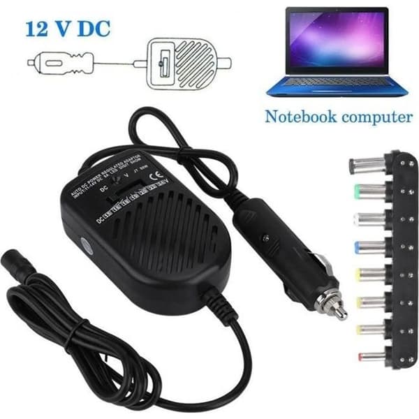 Bil Laptop Oplader, 80W Universal DC Strømadapter til Laptop