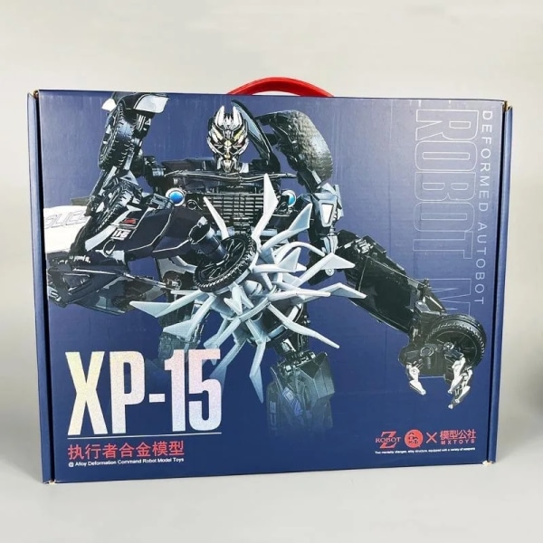 MXTOYS XP15 XP-15 Barricade Transformation Masterpiece Rollbar Action Figur Leksak Film Modell KO MPM05 LS02 Deformation Bil Robot Xp15 no box