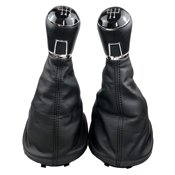 För Volkswagen VW Caddy 2 II MK2 Touran 2004 2005 2006 2007 2008 2009 Manuell växlingsknapp Spak Skifter Damask Boot Collar-B modell 6-växlad B model 6 Speed