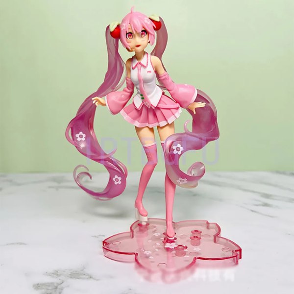 Vocaloid Hatsune Miku 2:a säsongen Spring ver Japansk Anime Vuxen Figur Leksak Anime Spel PVC Action Figur Samlarmodell Docka 17cm miku8