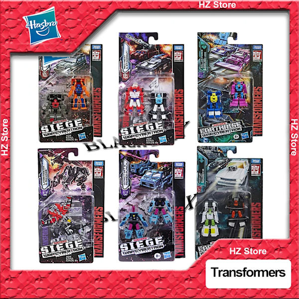 Hasbro Transformers Generations War for Cybertron Siege WFC Series Stunticons Blaster Rumble Soundwave Spy Patrol Toy för present E7150