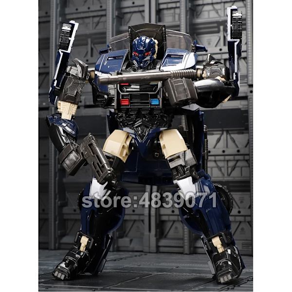 BMB Transformation G1 Barricade TF5 Polisbilmodell Voyager Oversize Action Figurleksaker No Original Box