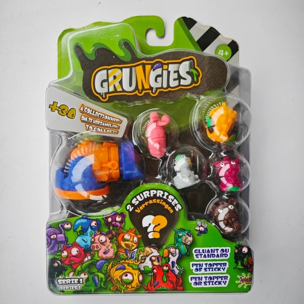 Original The Grossery Gang Surprise Toy Säsong 1 2 3 4 5 6 7 Stort paket, Flerfärgad presentsamling P