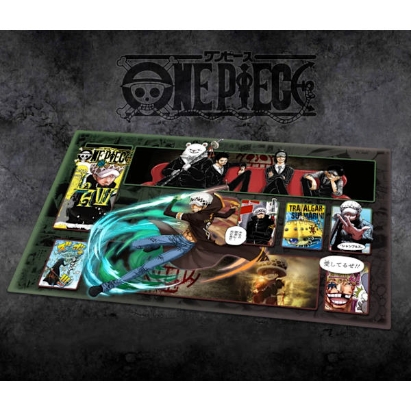 60*35 cm OPCG One Piece Dedikerad GAME Card Lekmatta Battle Against Rebecca Roronoa Zoro Trafalgar Law Serietidningsserie Toy Gifts Comics-D