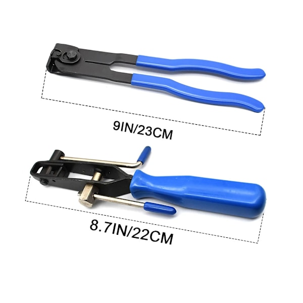 Auto Banding Boot Axle Clamp Tool Röd CV Halv Shaft Boot Band Buckle Clamps Reparation Installera Verktyg Biltillbehör B
