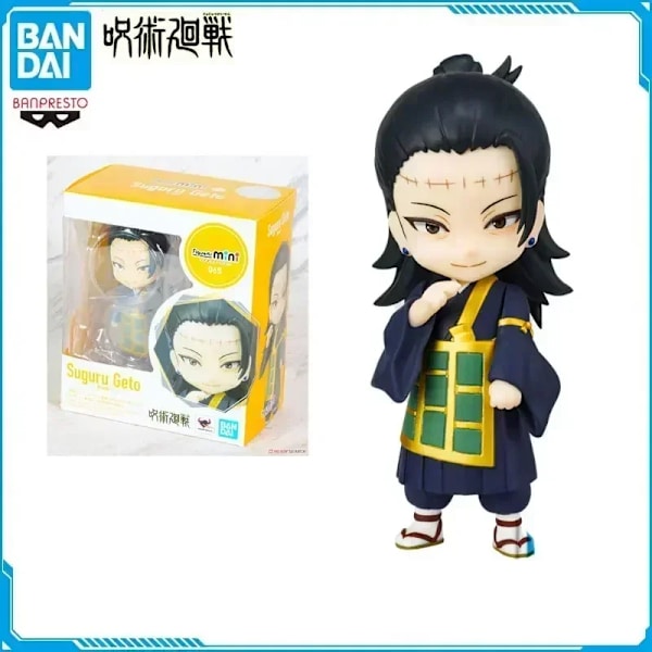Original Figuarts Mini FM Jujutsu Kaisen Anime Actionfigurer Geto Suguru Super Spell Master Kawaii Samlarmodell Leksak no box