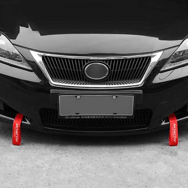 Skyactive automatisk bogserlina, Ulde Högresistans släpvagnsdragning i nylon , Mazda 3, BK, 6, GG, GH, GJ, CX3, CX5, CX30, CX7, CX8, CX9, MX5, JAS8, 29cm For skyactiv