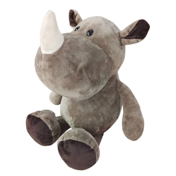 Mjuka plyschdjur Leksaker Mjuka dockor Kanin Hund Björn Varg Modell Barn Present Kawaii Baby Barn Hobbie Leksaker 25cm-28cm Rhino