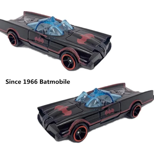 Disney Avengers billeksaker Captain America Hulk Ironman Spiderman-figurer Lastbil Rolig tillbakadragande fordonsleksak för pojkar Present 1966 Batmobile