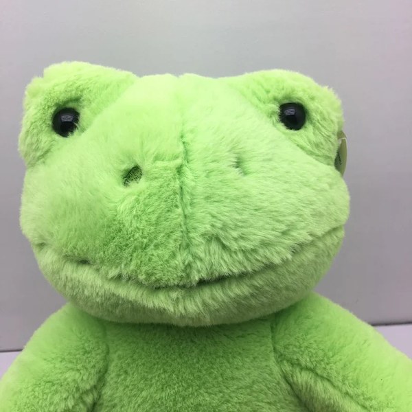 40 cm Grön groda Plyschleksak Bygg en björn Mjuk fylld docka Smile Frog Plyschdocka Leksak Jellycats Högklassig presentrum för barn 35CM