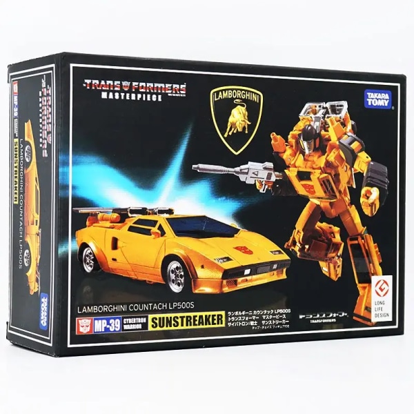 Hasbro Transformers Generations Deluxe MP Series Special Edition MP39 Sunstreaker Autobot Leksaker Deformerbar modell Julklappar A