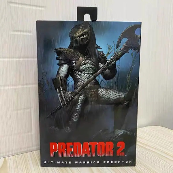 NECA Ahab Ultimate Scout Shaman Warrior Guardian Battle Drmaced City Hunter Jungle Hunter Predators Action Figur Modell Warrior with box