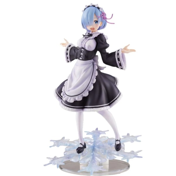 Original Furyu Re: Zero Starting Life in Another World 30cm Rem Ram Bunny Girls Ver PVC Action Figure For Girl Rem  02