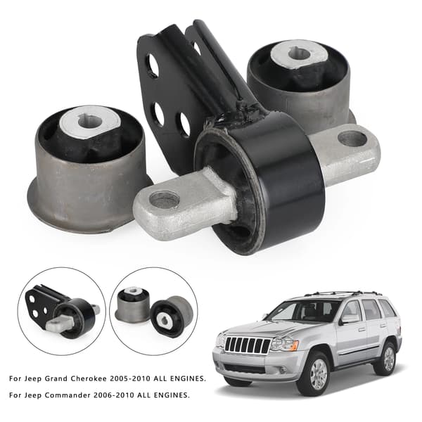 Motordele til køretøjer Artudatech Front Differential Mount Set 52114354AA Til Grand Cherokee Commander 05-10 Biltilbehør