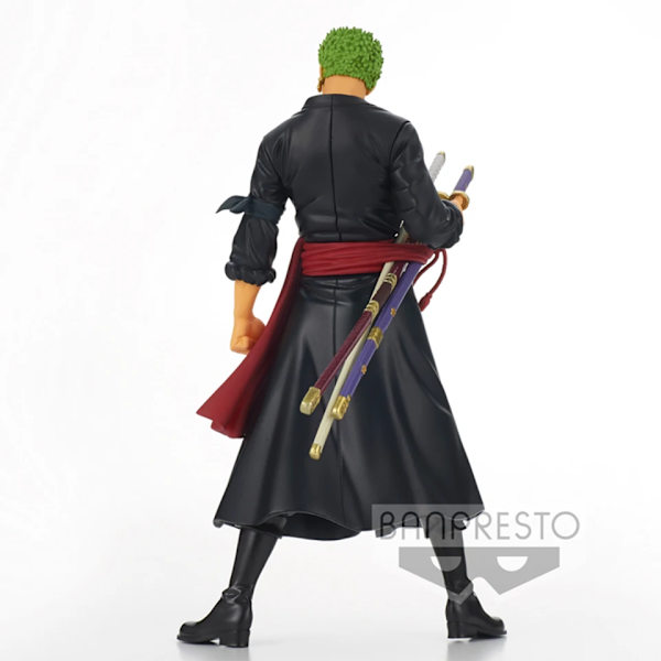 Original BP Japansk One Piece DXF Roronoa Zoro 2.0 Wanno Country Barnleksaker Modellfigurer Brinquedos Actionfigur Marco