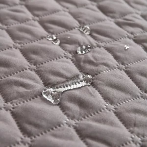 (Grå) Vanntett hundeteppe 100x127cm, solid beskyttelse for sofa og seng, sklisikkert trekk, lysegrått Gray