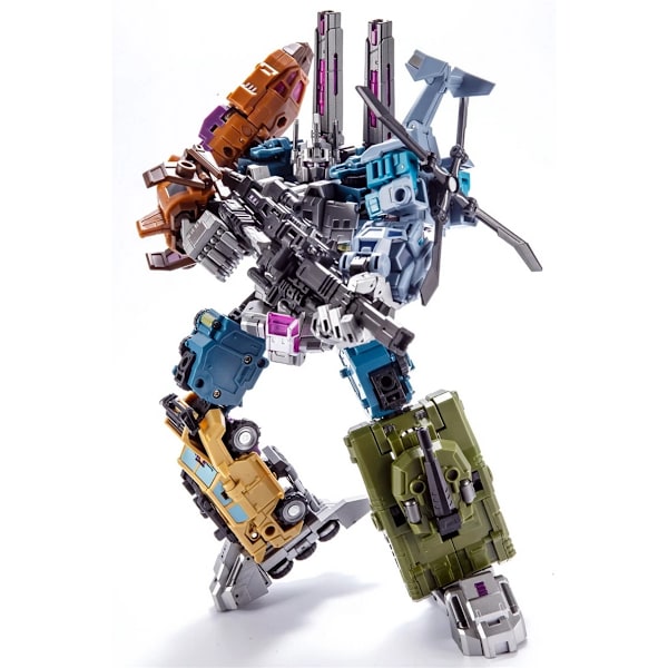 【I lager】 Transformation Bruticus PT05 PT-05 Kombination 5 I 1 Anime Actionfigur Deformerad Robot Barnleksaker