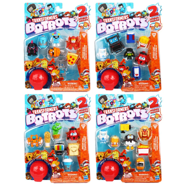 Hasbro Original Transformers BotBots Surprise Anime Figur Pvc-modeller Barnleksaker för pojkar Presentsamling Random one