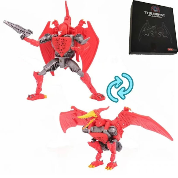 I lager Transformation Beast Wars TB-01 TB-02 TB-03 Transmetal Gorilla Airazor KO Oversize Kingdom BW OP 18cm Action Figure TB-01 Without Box
