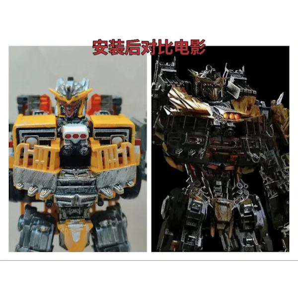 Filmbild Bröstförsköning delar Uppgraderingskit för SS99 Battletrap 3D DIY-tillbehör Chest Upgrade Kit