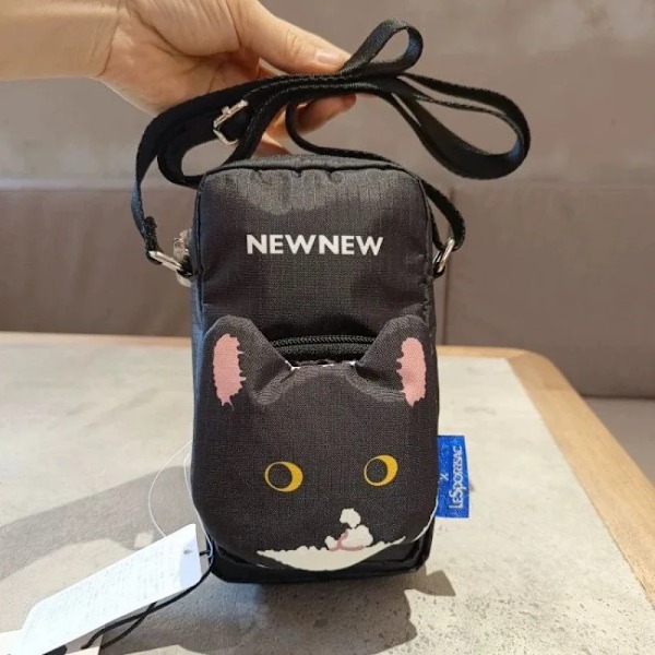 Lesportsac Kawaii Damtygväska Cat Co Branded Series Söt printed handväska Cross Body Bag Tote Bag 3