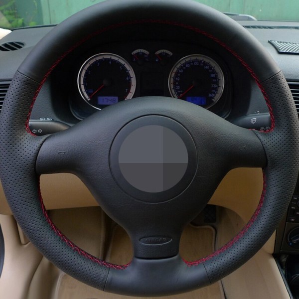 Hige Sofe Cover i konstläder till Seat Leon MK1 (1M) 1998-2005 Skoda Fabia RS 2003 Fabia 1 (6Y) 2004-2005
