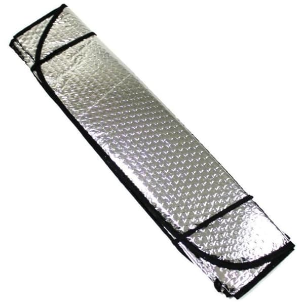 Auton tuulilasin aurinkosuoja alumiinia 130 x 60 cm - 059