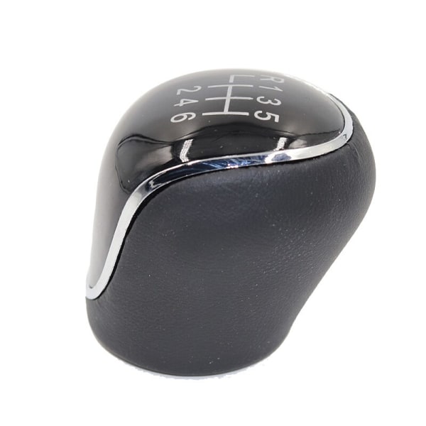 Cover i läder Växelskydd Växelspak för Ford Mondeo MK4 Focus MK2 MK3 C-Max S-Max I II Kuga Galaxy MK2 MK3-1 2 3 4 5 6 R 1 2 3 4 5 6 R