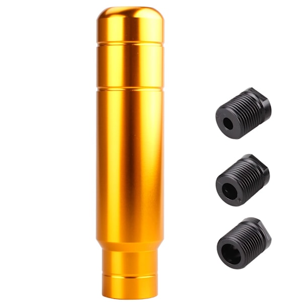 RASTP-JDM Style 13 cm aluminium växelspaksknopp Växelspakshuvud för universal manuell växellåda RS-SFN128-Gold Gold