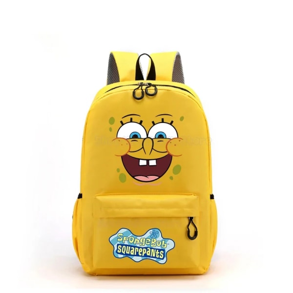 SpongeBobed Ryggsäck Barn Anime Tecknad Pojke Flicka Ryggsäck Tonåring printed skolväska Studentbokväska Män Kvinnor Ryggsäck Present HMBB157S-HMBB102X big