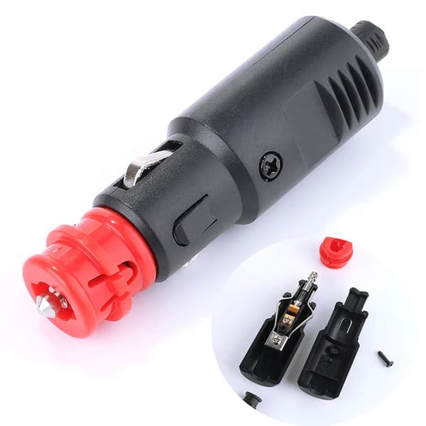 Ny billighteradapter 12V - 24V billighterkontaktplugg Universalbiltilbehør