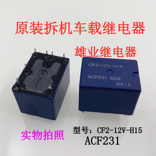 Fordon Motordelar CF2-12V CF2-12V-H15 ACF231 Autentiskt Bilrelä DIP8