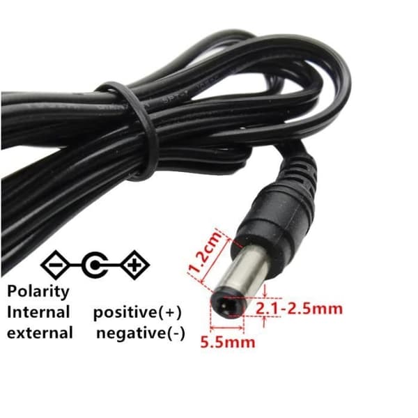 Universal AC/DC opladeradapter 15V 1A EU-stik 5,5 mm*2,5 mm spids