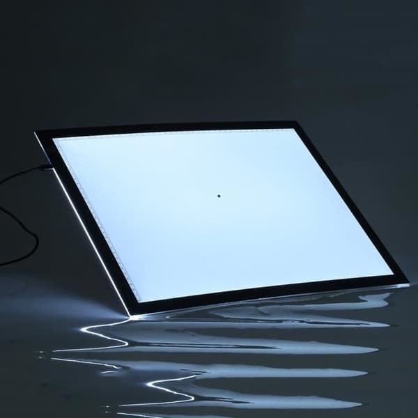 Lysboks - A3 LED Tegnebrett - Tegnebord Lyspanel