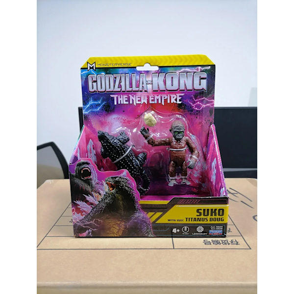 Godzilla Model VS Kong New Empire 2024 Action Figur Leder Rörlig Skar King Shimo Titanus Doug Barn Födelsedagspresenter Samlarobjekt PM35208 Joints