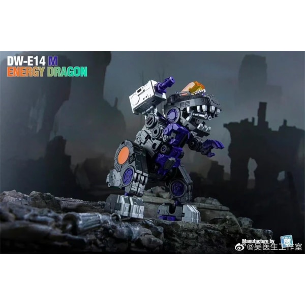 NYHET DR.Wu Transformation DW-E18 DW-E14 DW-E14B DW-E14P DW-E14M Energy Dragon Trypticon Action Figur Leksaker I lager DW-E14S With Box