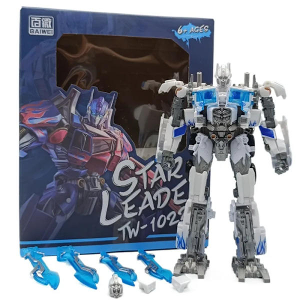 Baiwei TW1022 Optimu Primal Ultra Magnus KO Transformation Masterpiece Figur Toy Commander Nemesis Prime Deformation Bilrobot TW1022B NO BOX
