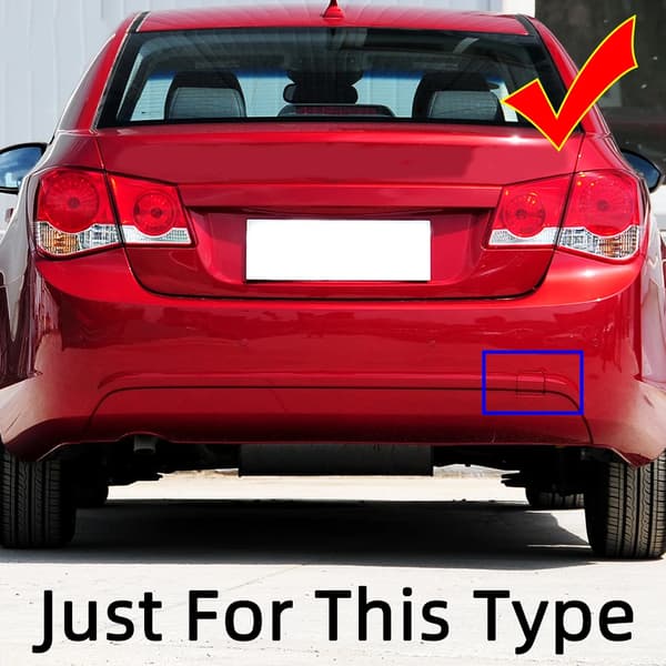 Bugseringskrog til bagkofangerdæksel til Chevrolet Cruze 2009 2019 2010 2012 2013
