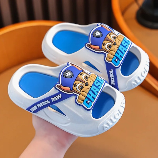 Paw Patrols Skor Tecknade sandaler Pojkar Flickor Kreativa Bekväma Cosplay Tofflor Sommar Nya Kawaii Outdoor Skor Halkfri Mjuk Chase A 26-27 inner 16cm