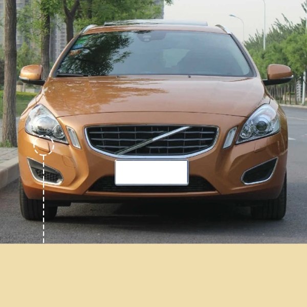 Cover till strålkastarblinkande stötfångare höger Auto Höger för Volvo V60 S60 2011 2012 2013 39802699 39802681 Copper right