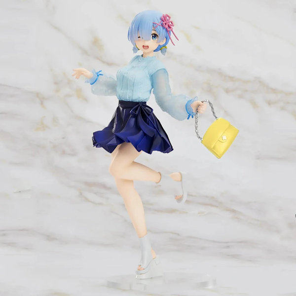 Original Furyu Re: Zero Starting Life in Another World 30cm Rem Ram Bunny Girls Ver PVC Action Figure For Girl Rem  13