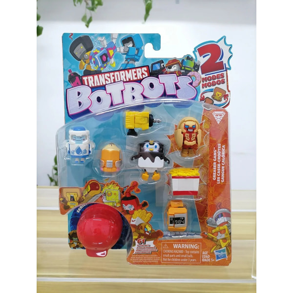 Hasbro Transformers Botbots Actionfigurer Robotmodell Leksaker Deformation Mini Doll Collection Barn Födelsedagspresenter E4143-3