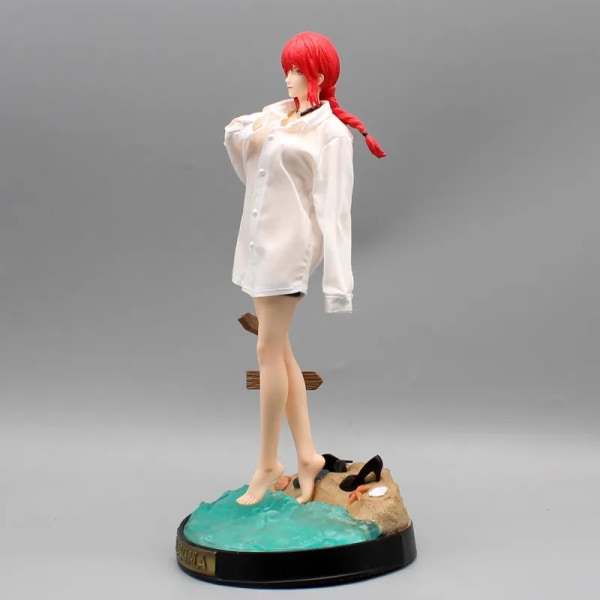 31 cm Motorsåg Man Figur Makima Hentai Kläder Avtagbara Anime Figurer Makima Sexig Tjej Motorsågsfigur Staty Modell Leksaker 17cm Denji