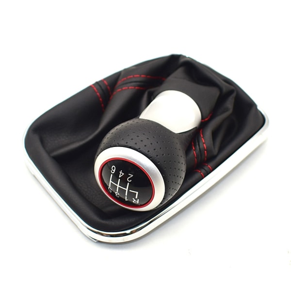 5/6-växlad 12 mm växelspaksspak Växeldamask för Volkswagen VW Golf 4 IV MK4 GTI R32 Bora Jetta 1999-2004-6 Speed--H 6 Speed--H