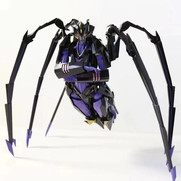APC Toys Transformation TFP Spindeldjur Nattgrevinnans mörka skog Treformers spindelhelikopter 18 cm actionfigur med låda WITH BOX