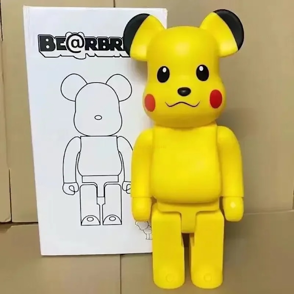 400 % Bearbrick Batman Actionfigurer Anime Filmer Karaktär Figur PVC Staty Rumsmodell Dekoration Barn Julklappar 28cm Style 2 28cm