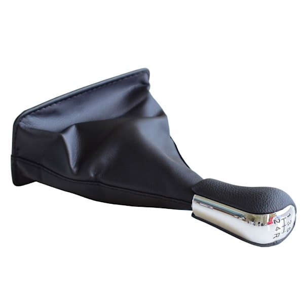 5 6-växlad växelspaksreglage Skifter Stick Damask Boot Cover för Toyota Corolla 1998-2003 AYGO Verso RAV4 YARIS VITZ-5 Speed-Black-Dust 5 Speed-Black-Dust